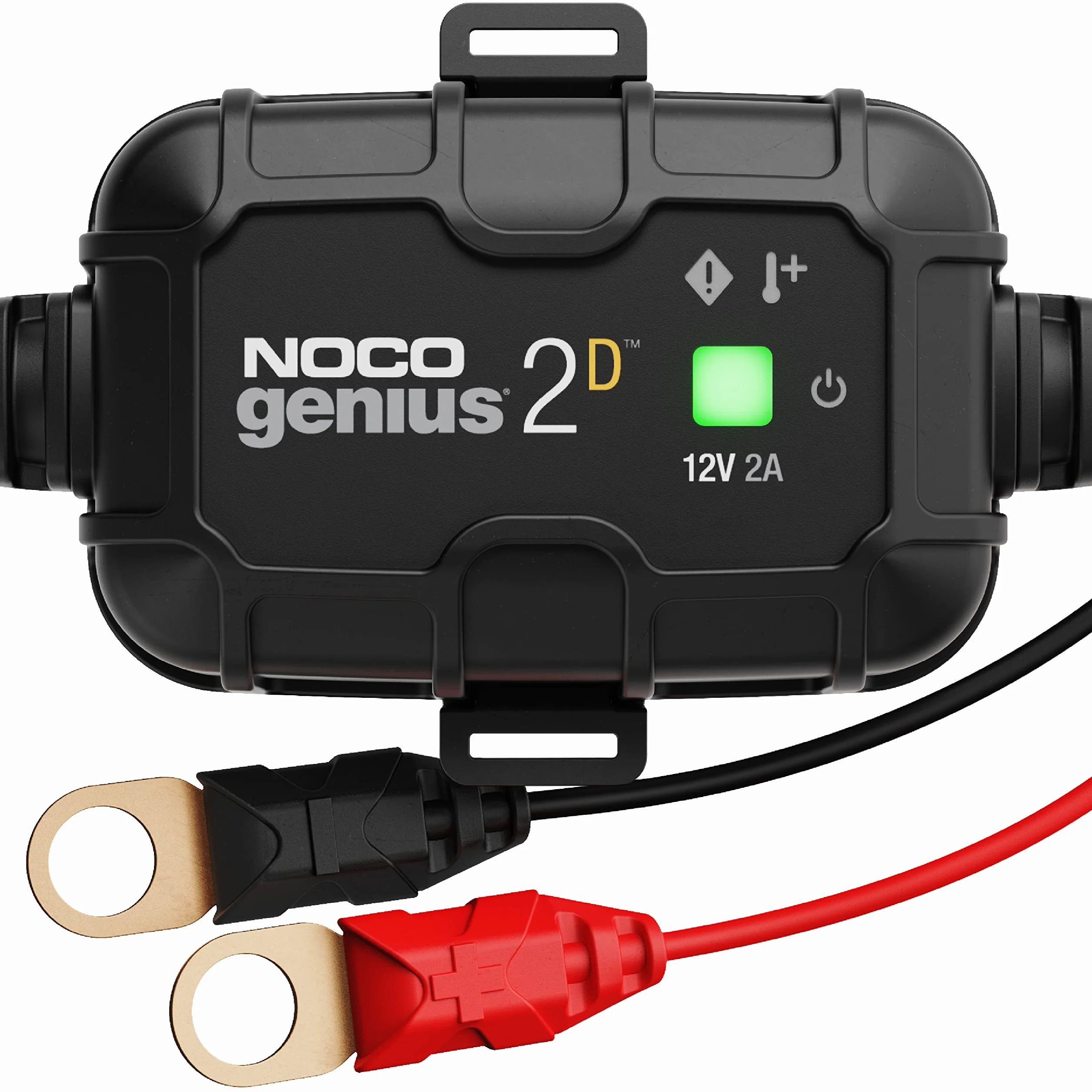 NOCO GENIUS2D: 2A Bord-Batterieladegerät für Auto & Wohnmobil — 12V Erhaltungsladegerät & Entsulfator — Für Blei-Säure, AGM & Start-Stopp-Batterien