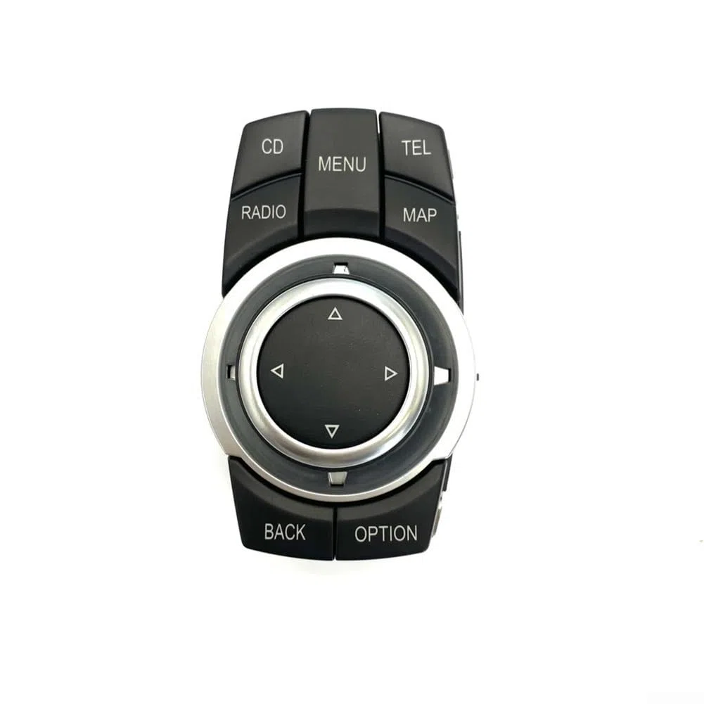 4-poliger Media-Switch-Controller, für 1 E82 3 E90 X1 E84 X5 E70 X6 E71 Mittelkonsole Multimedia Joystick Button Ersatz OEM 65829231116