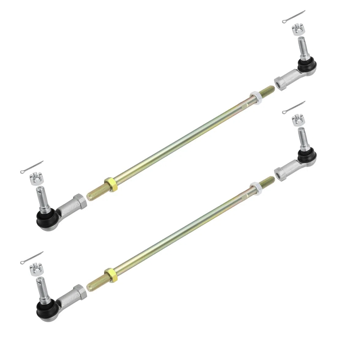 Linke und Rechte Spurstange mit Kugelgelenk passend für Can-Am ATV Outlander Renegade 450 570 650 800 850 1000 2012–2024 703501038 703500783 703500922