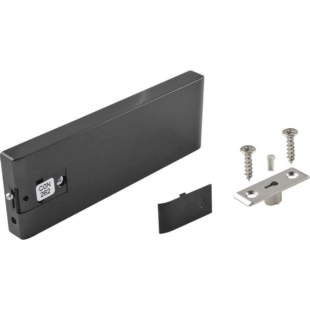 Bremsklappenhalter Link mit Stahlseil AQ300 Gunmetal schwarz