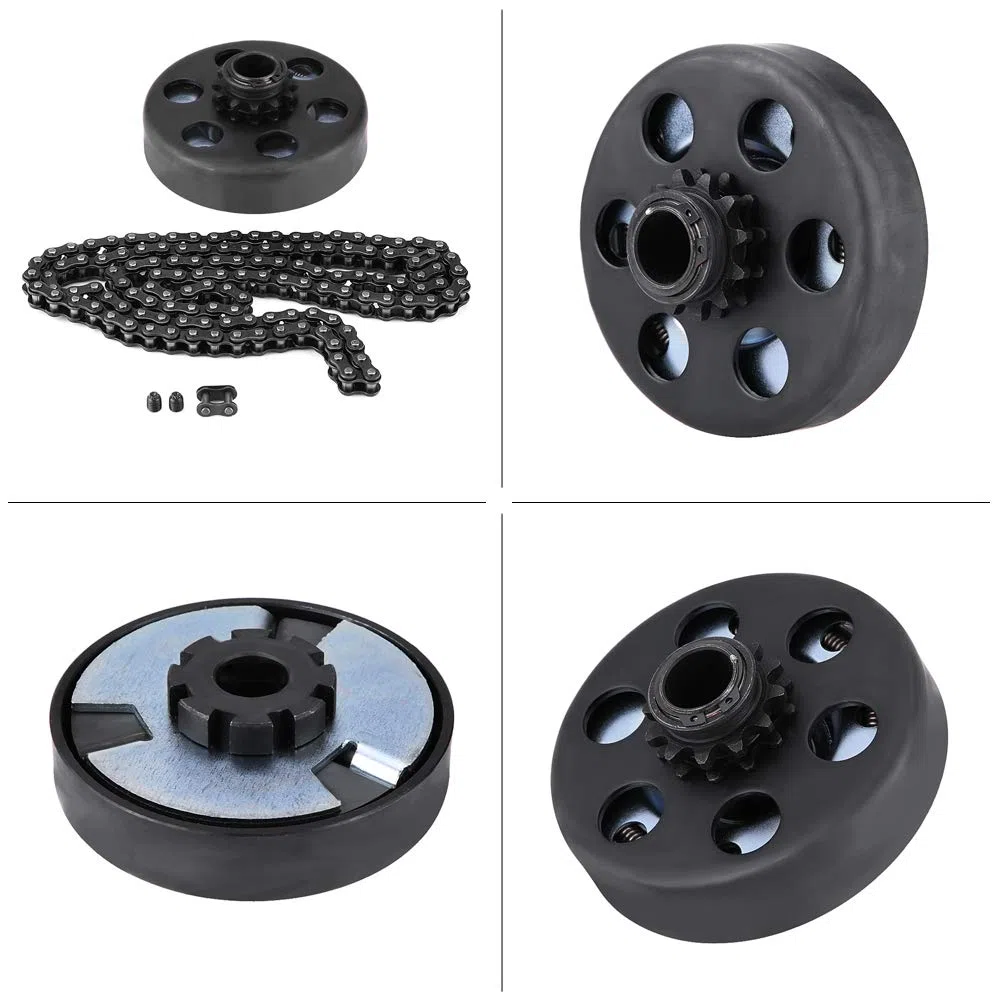 Fliehkraftkupplung 20Mm,Fliehkraftkupplung,Zentrifugalmotor Kupplung 3/4 Zoll Zentrifugalkupplung Bohrung 12 Zahnketten # 35 Satz Kettenschrauben Ersatz Für Mini Bike Kart popular
