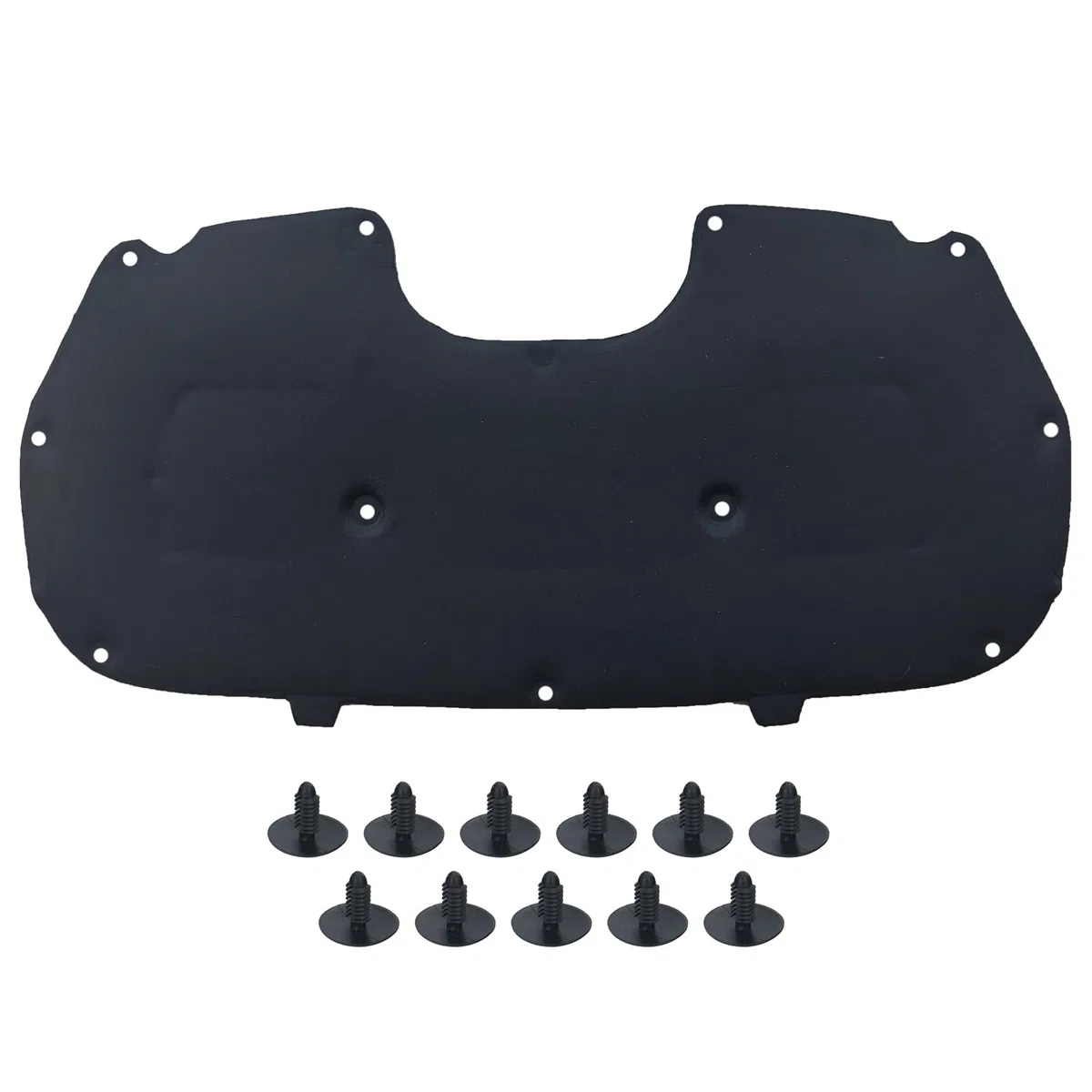 GEPCO Dämmmatte Motorhaube Motorhaubendämmung Motorraumdämmung mit Clips kompatibel mit PEUGEOT 2008 II 2019+ PureTech Hybrid BlueHDi e-2008 9825959880