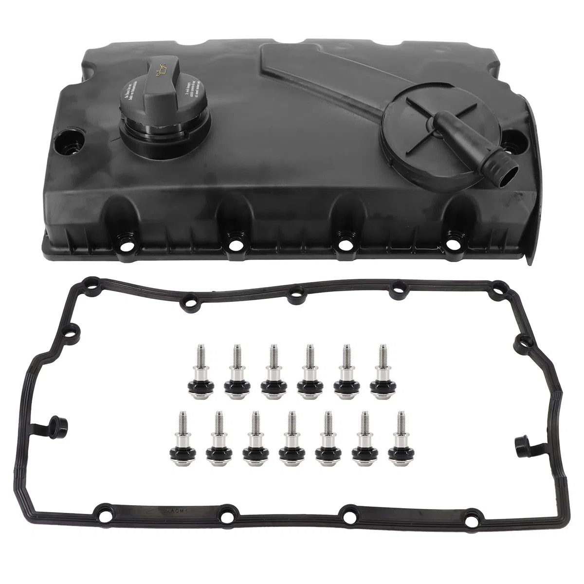 Ventildeckel Zylinderkopfhaube für Au-di A4 A6 V.W Transporter Shar#an Pa#ssat Sko-da Superb Seat Alhambra 1995-2017 038103469AE