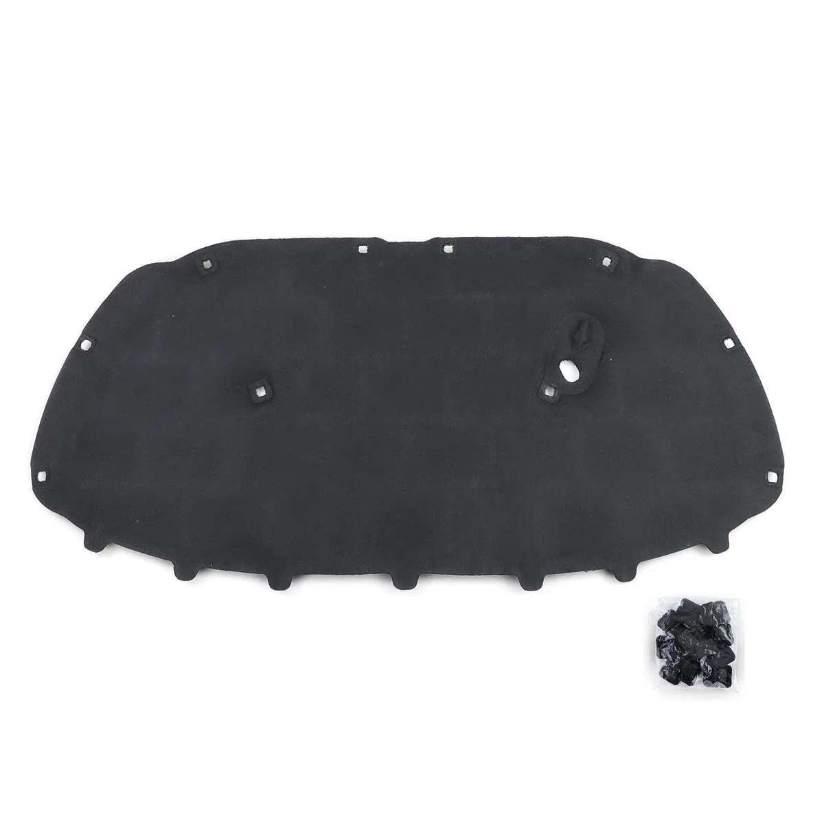 Motorhaubendämmung Dämmmatte mit Clipse für VW Polo 6R 09-14
