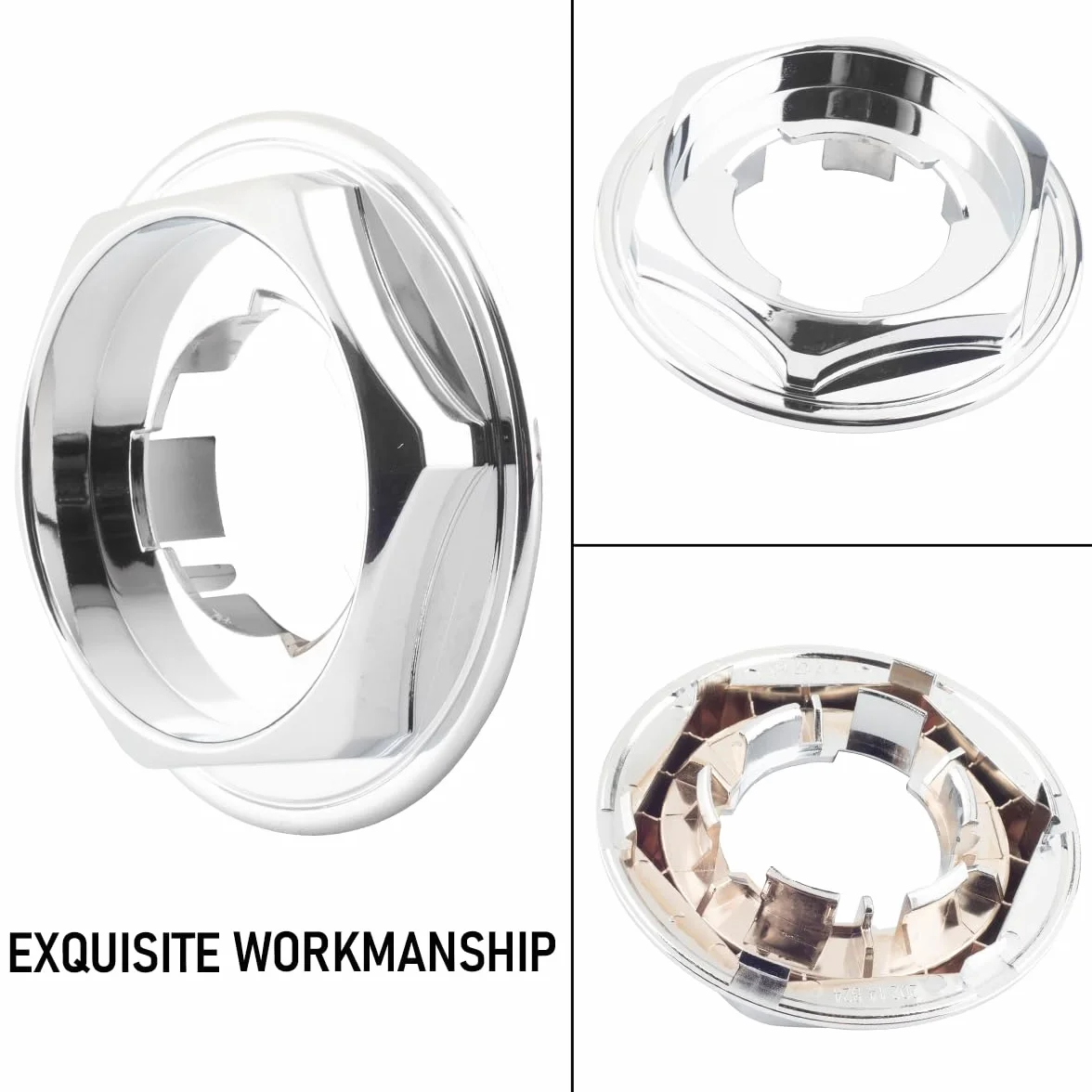 RhinoTuning 4 Stücke Nabenkappen Felgendeckel 100.75 mm 3,97 Zoll Universal Felgendeckel Kompatibel für BBS 09.23.264