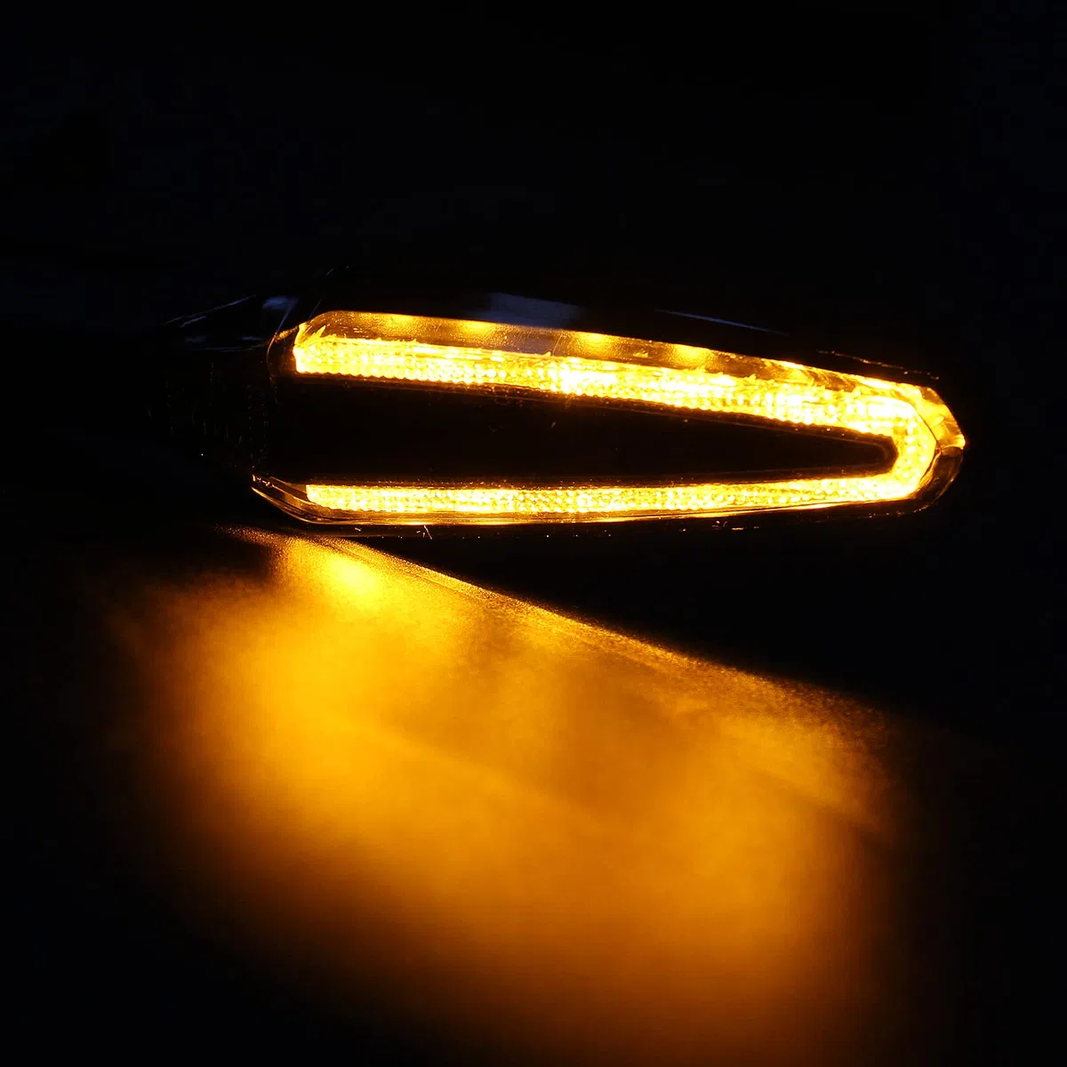 Motorrad Blinker,12V LED Mini Blinker Motorrad Zubehör Kompatibel mit BMW CE04 M1000RR S1000XR S1000RR R1200GS R1200R R1250R R1250RS G310GS F750GS F850GS R Nine T...2013-2022（Smoky）
