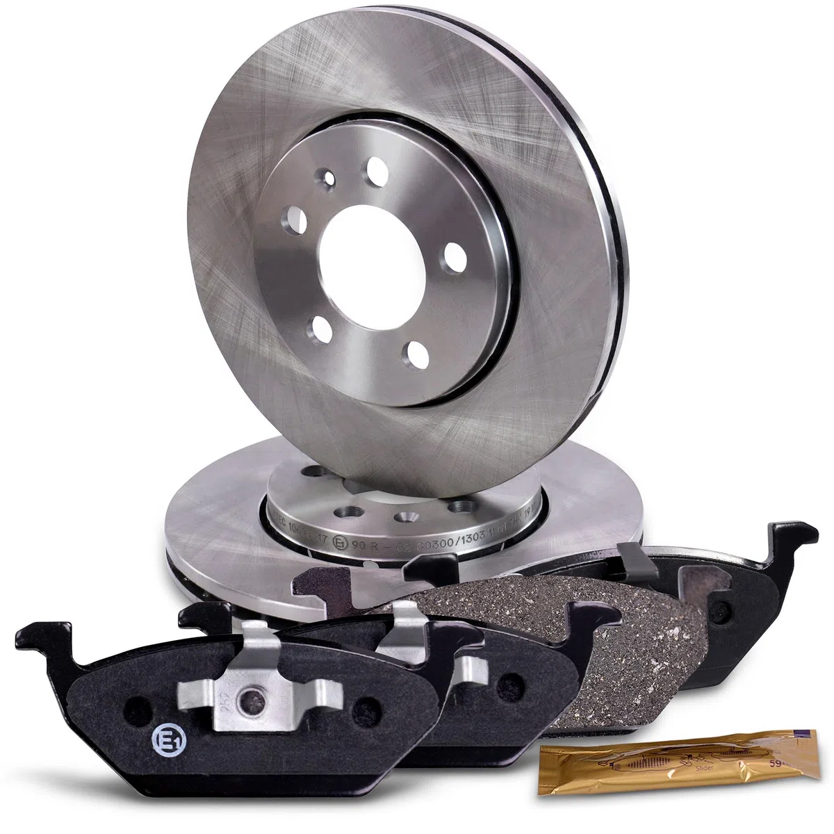 Bremsscheiben Belüftet Ø 256mm + Bremsbeläge Bremsklötze vorne