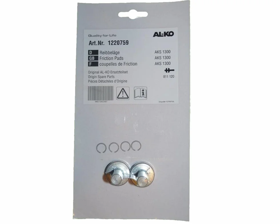 FKAnhängerteile Alko Aks1300 Reibbeläge AL-KO Nr. 1220759 ETI 811120