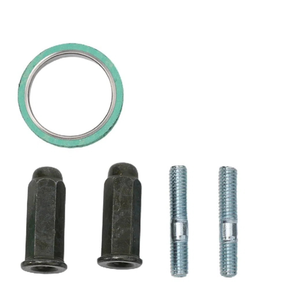 Auspuffschrauben-Set mit Bolzen, Muttern und 30,5 mm Dichtung für 50 cc, 110 cc, 150 cc, Scooter, vier für Wheeler Go Kart Moped