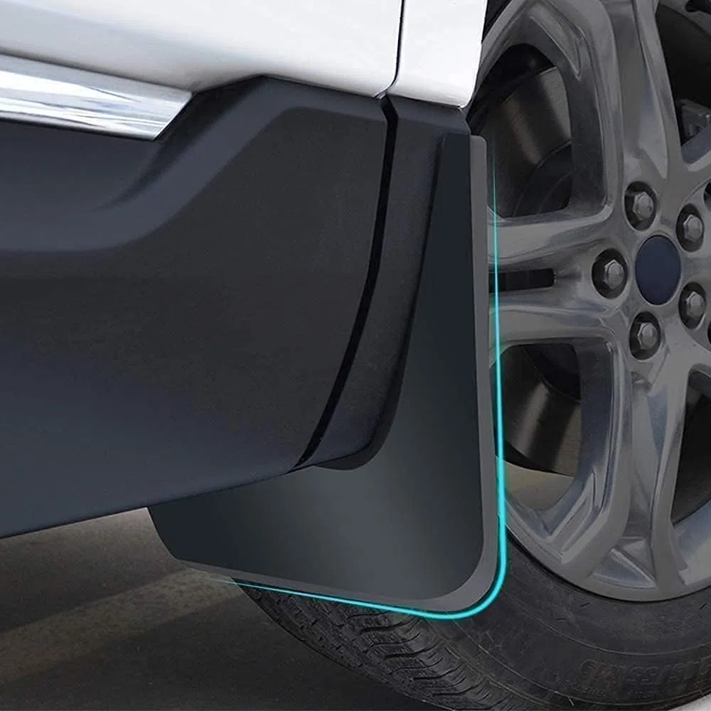 4 Stück Auto Schmutzfänger für Toyota Hilux Vigo 2005-2014, Vorne Hinten Spritzschutz Staubdicht Karosserieanbauteile Zubehör