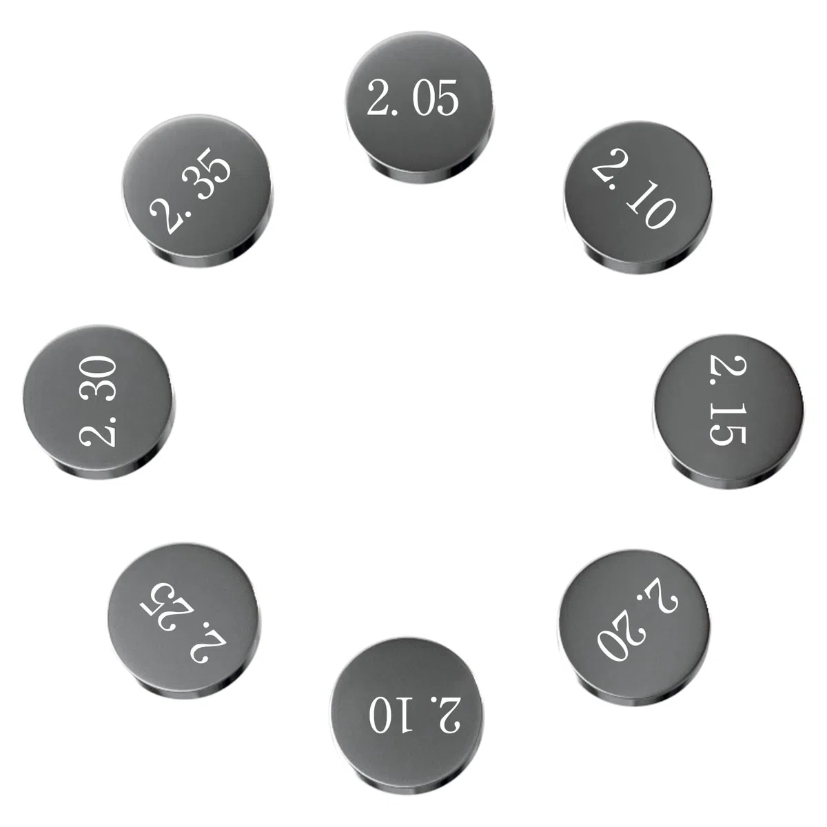 AHL Durchmesser: 10.0mm 28pcs 1.85-3.20mm ventil shim ventile einstellen für 690 ENDURO 2008-2015