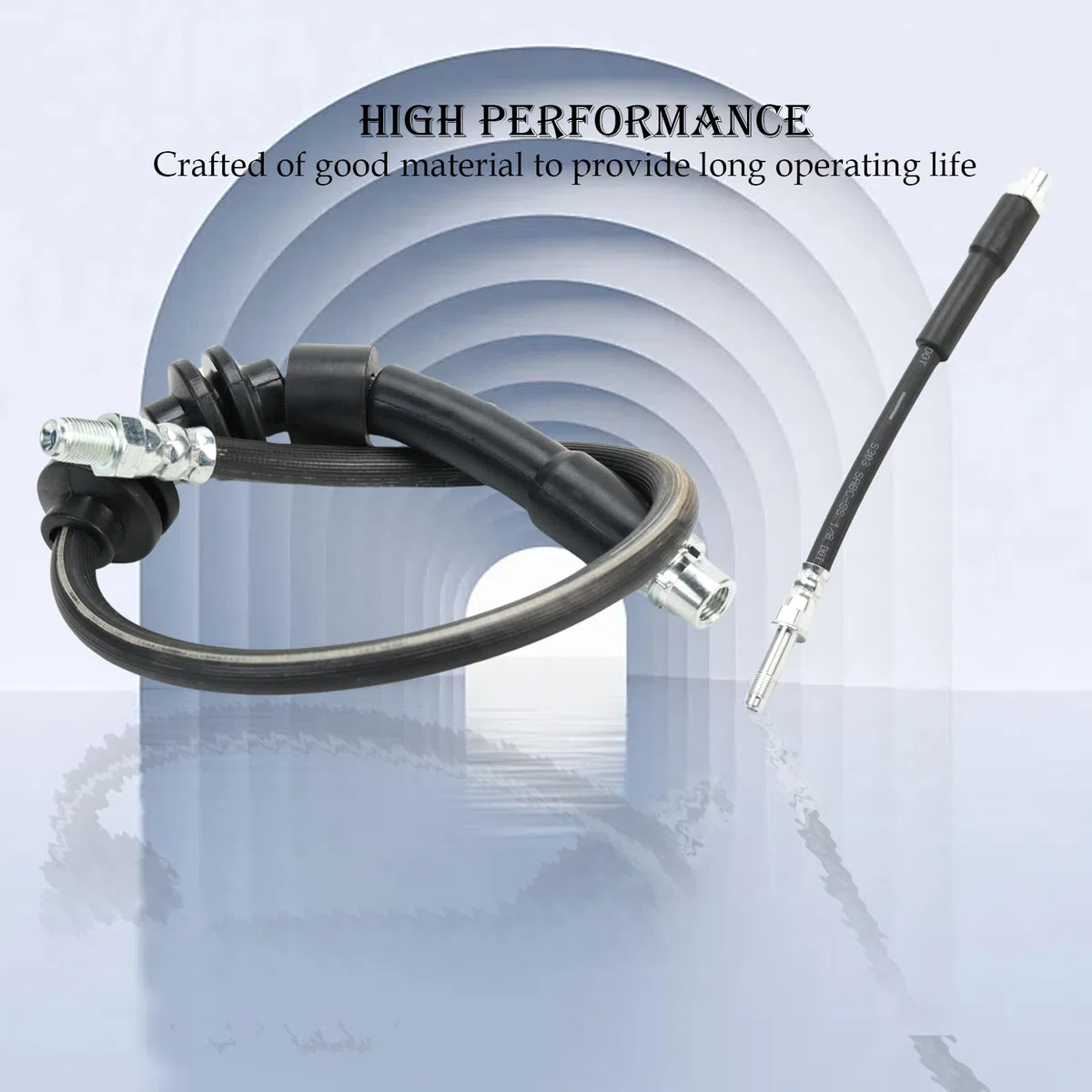 6x für 1er E87 E81 E82 E88 Cabrio 3er E90 E91 E92 E93 Bremsschlauch BremsschläUche Set,Bremsleitung Bremsleitungen Bremssystem Gummischlauch Bremsrohr Replace 34306762838