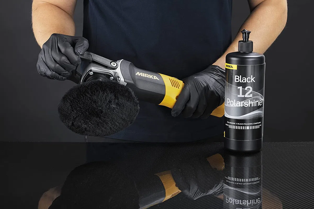 Mirka Politur Polarshine 12 Black 1L silikonfrei wasserbasiert