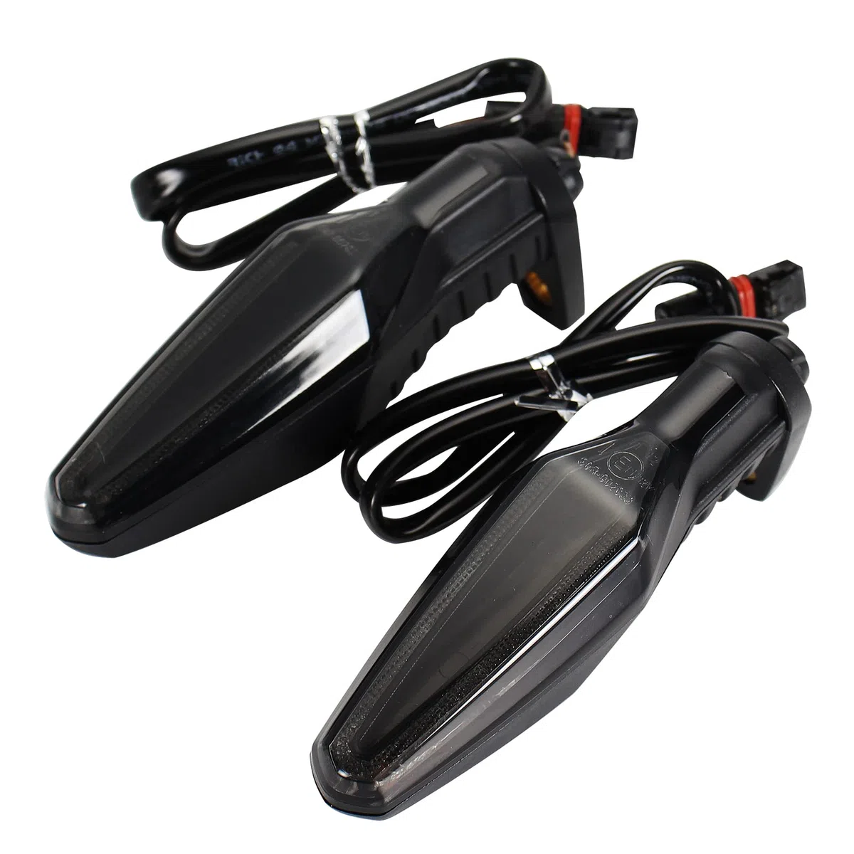 Motorrad Blinker,12V LED Mini Blinker Motorrad Zubehör Kompatibel mit BMW CE04 M1000RR S1000XR S1000RR R1200GS R1200R R1250R R1250RS G310GS F750GS F850GS R Nine T...2013-2022（Smoky）