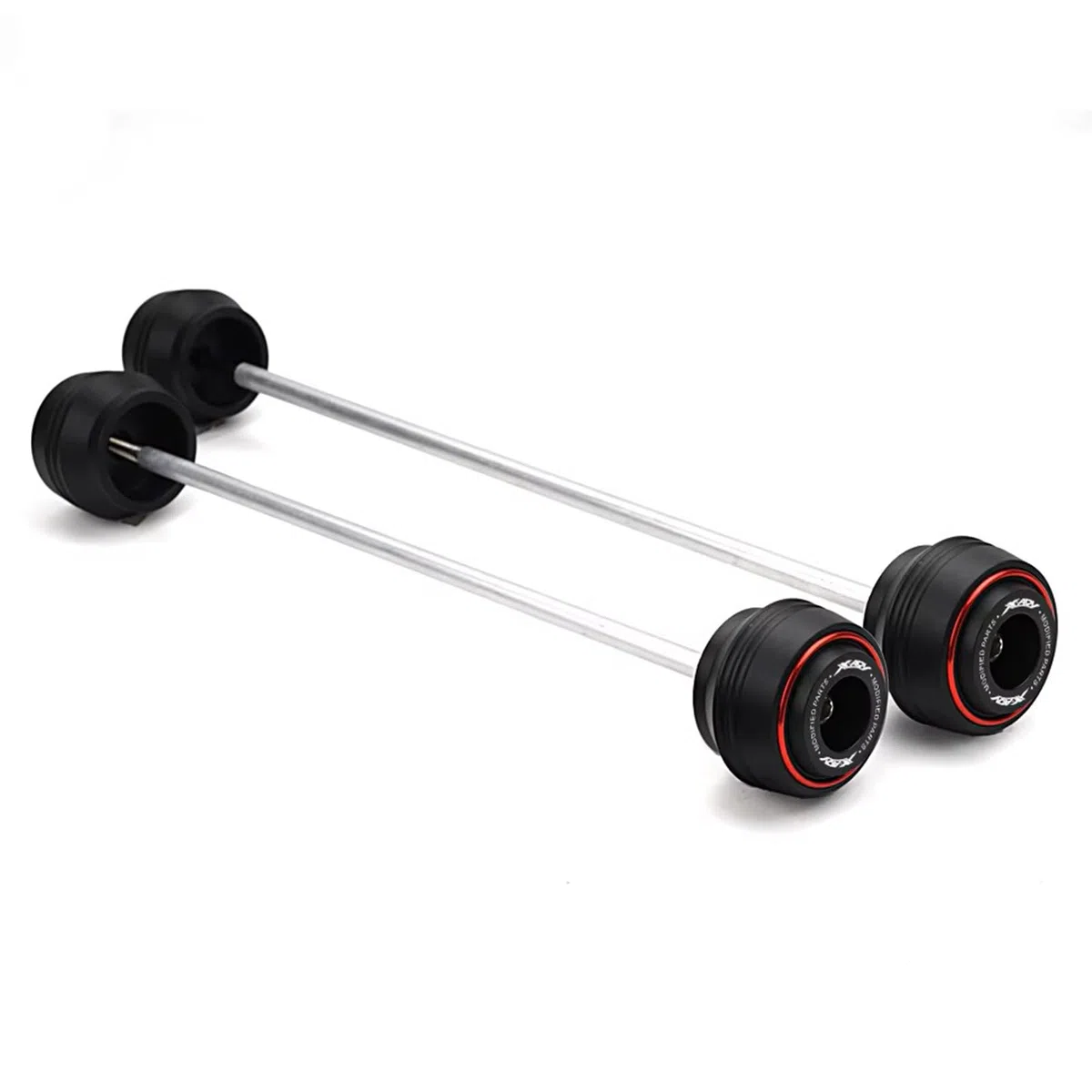 Für X ADV XADV 750 XADV750 2019-2023 2024 2025 2026 Forza750 2025 NSS750 Zubehör Motorrad Hinterrad Vorderachse Gabel Schutz Sturzpads Fallschutz Dekorative Achsabdeckungen (Rot)