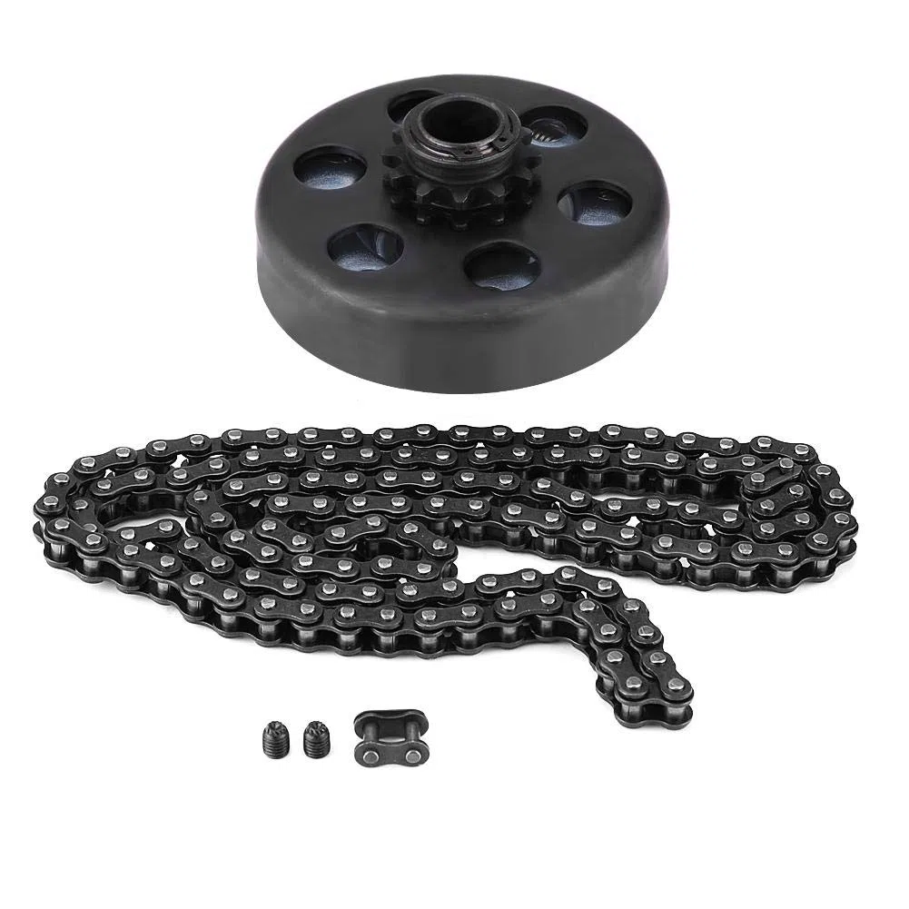 Fliehkraftkupplung 20Mm,Fliehkraftkupplung,Zentrifugalmotor Kupplung 3/4 Zoll Zentrifugalkupplung Bohrung 12 Zahnketten # 35 Satz Kettenschrauben Ersatz Für Mini Bike Kart popular